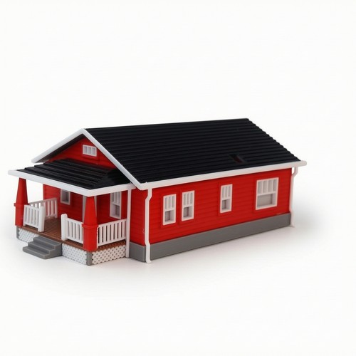Modellino casa finito - casa,