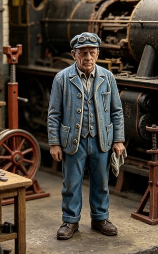Model railway railroad - railway, train